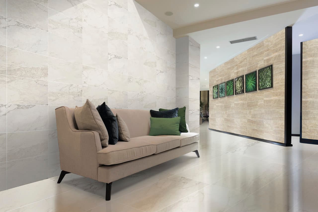 Calacatta Renoire installation space