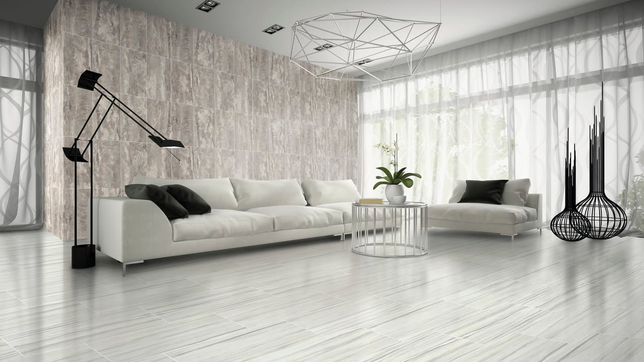 Carrara Zebrino installation space