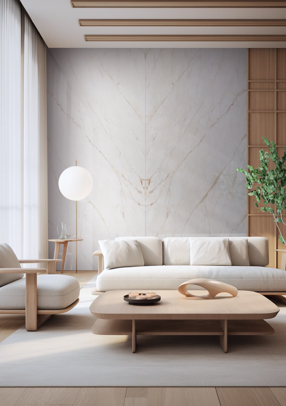 Calacatta Oro installation space