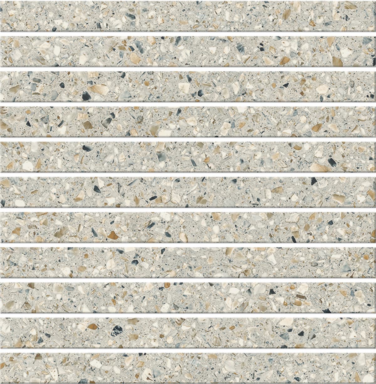 Mystere Linen Stacked Mosaic