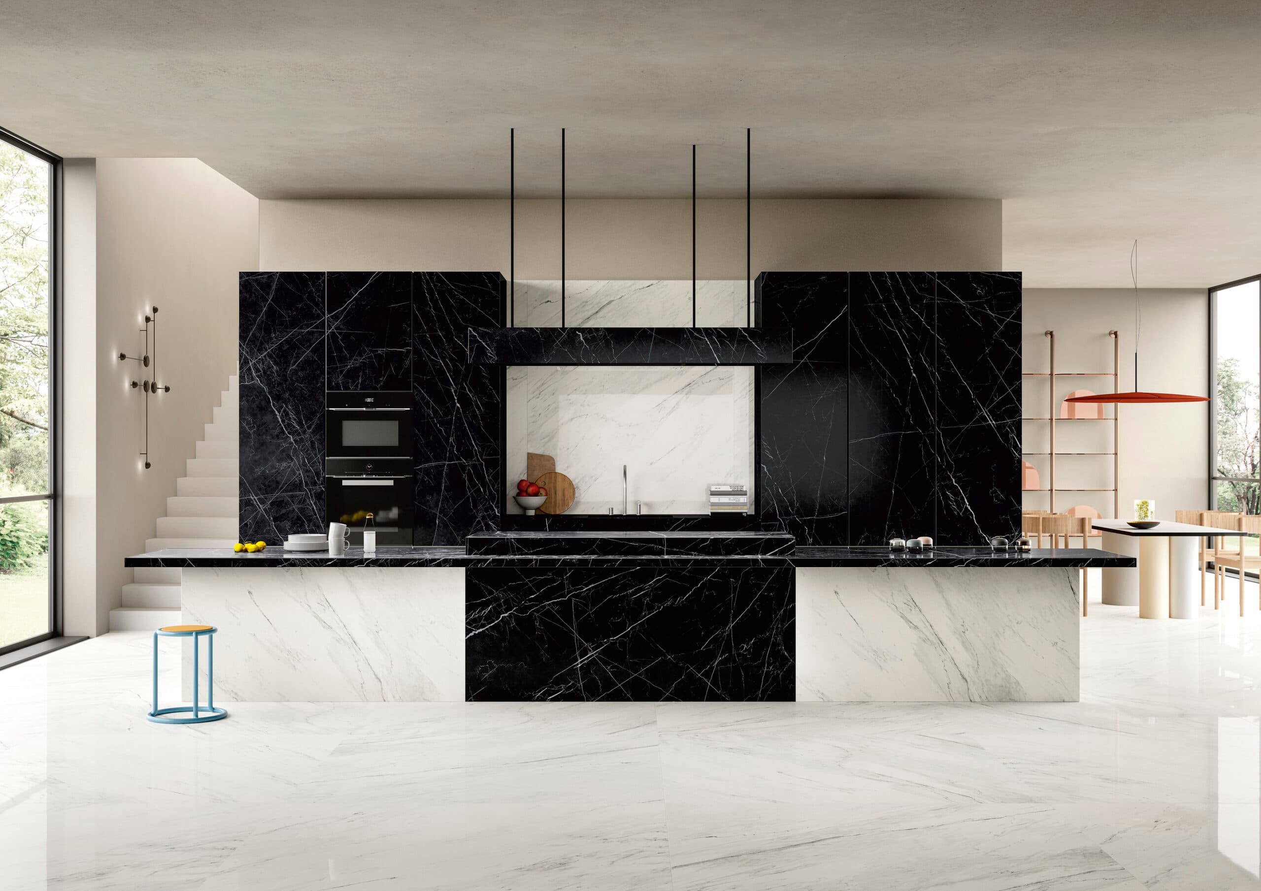 Nero marquina 2.0 installation space