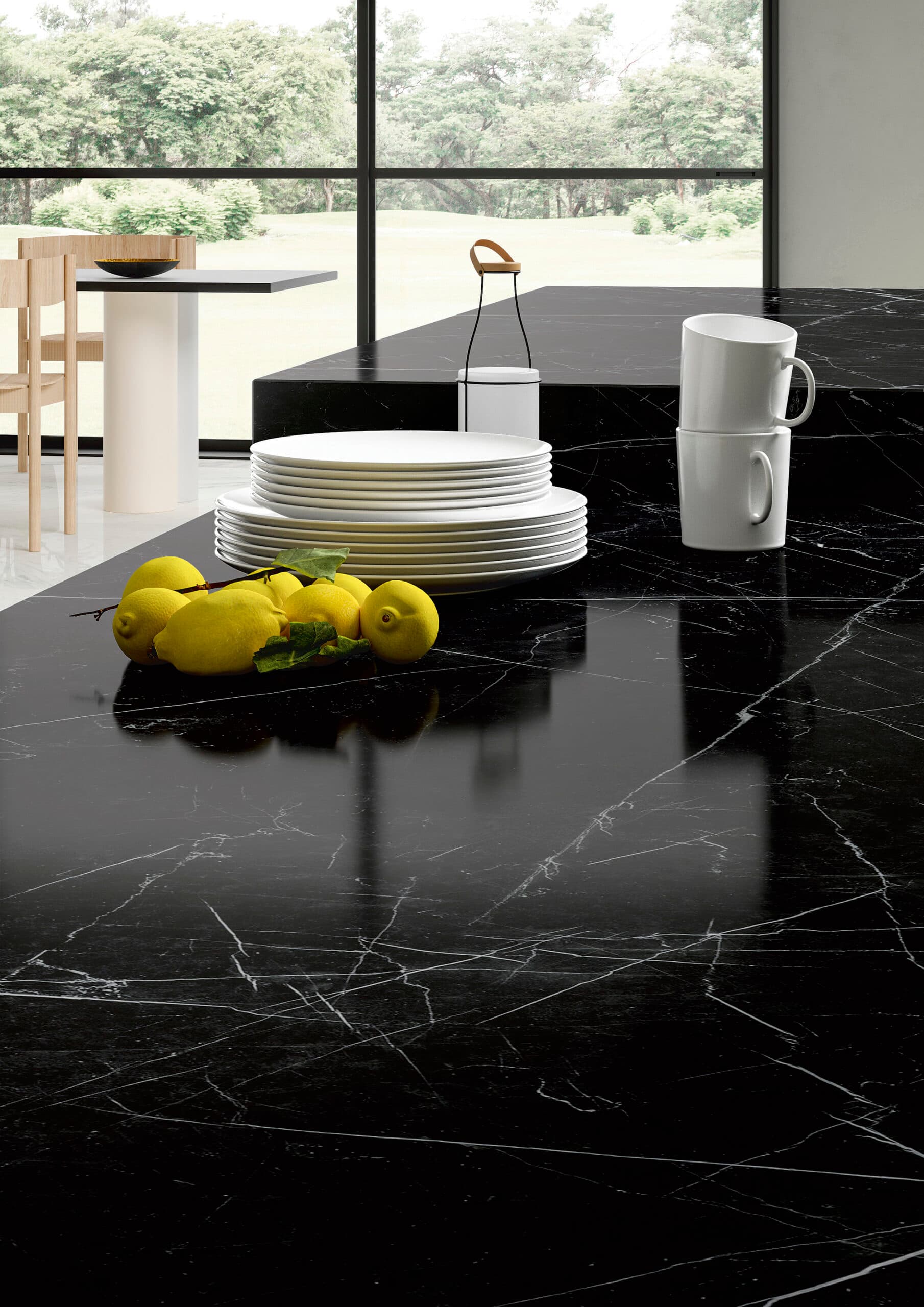 Nero marquina 2.0 installation space
