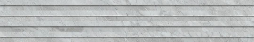 Bardiglio Silver Plisse 3D