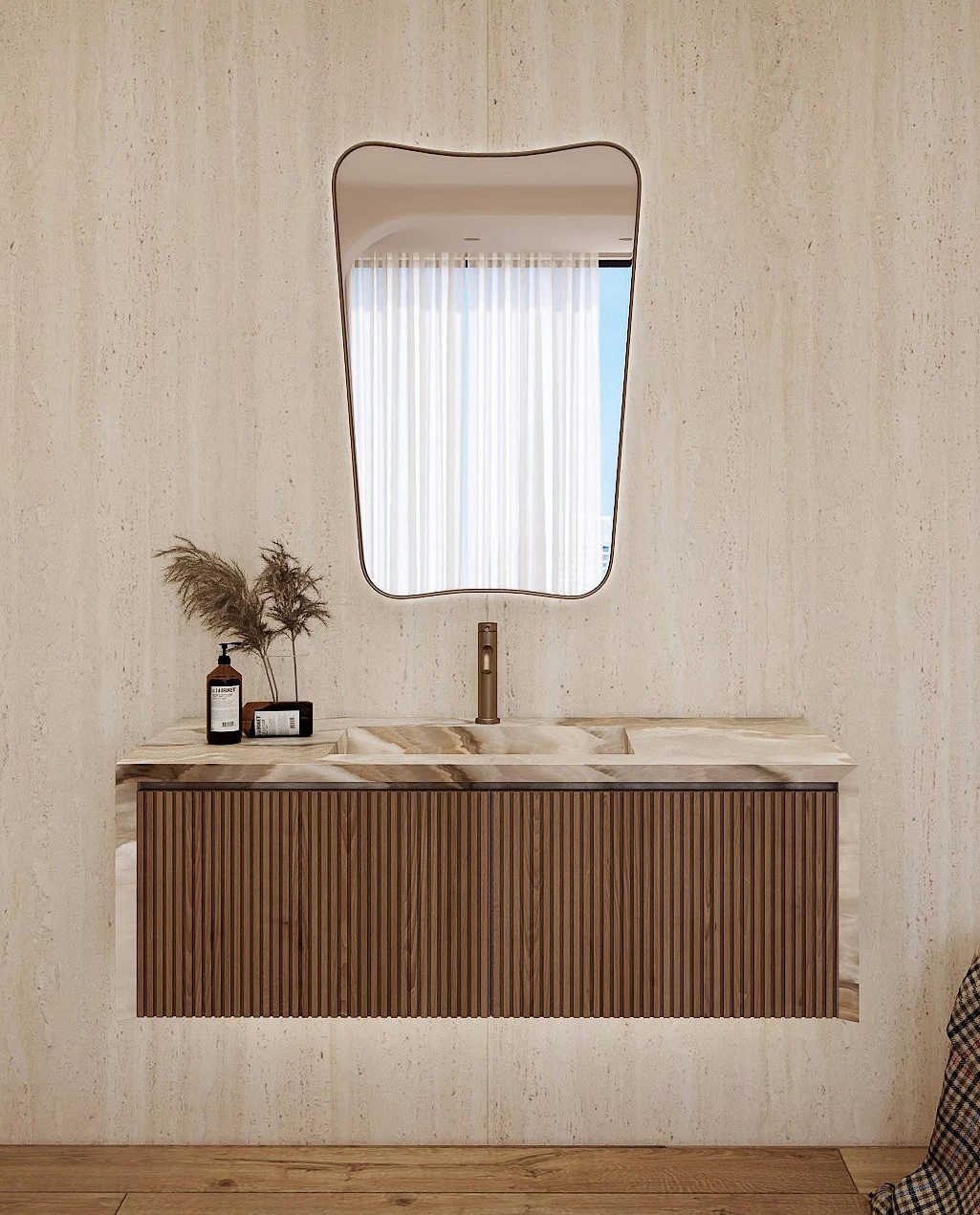 Milano bathroom collection from Nuovo Surfaces